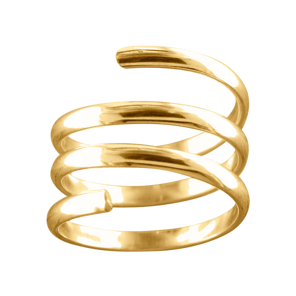 Coil - Gold Filled Thumb Ring - TH09 GF