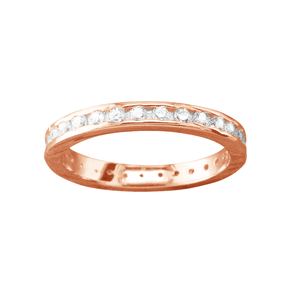 Dazzler - Rose Gold Vermeil Toe Ring - TR06 RG
