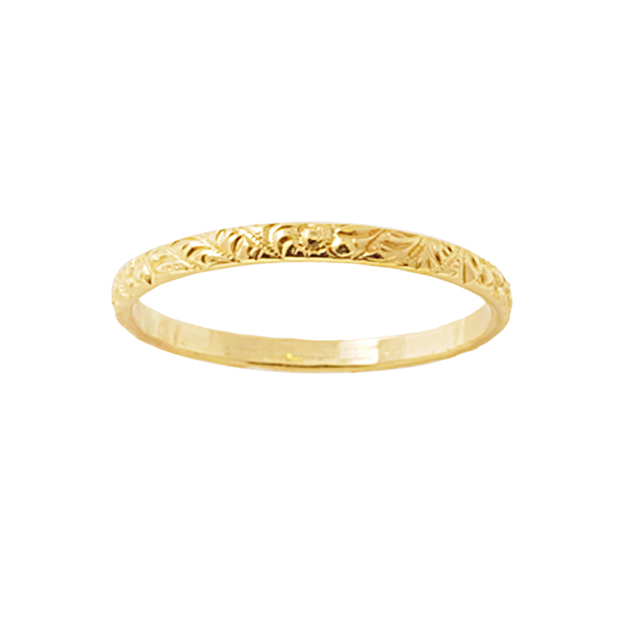Floral Wreath - Gold Filled Toe Ring - TR43 GF
