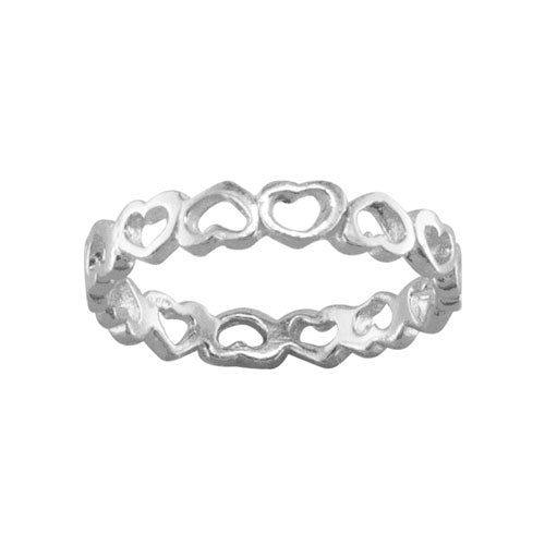 Sweethearts - Sterling Silver Toe Ring - TR07 SS