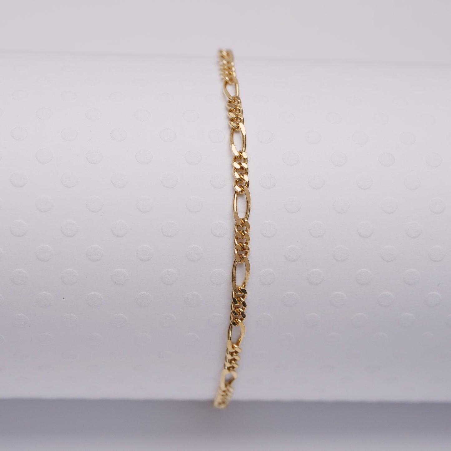 Dainty Figaro - Gold Vermeil Anklet - ANK06 GV