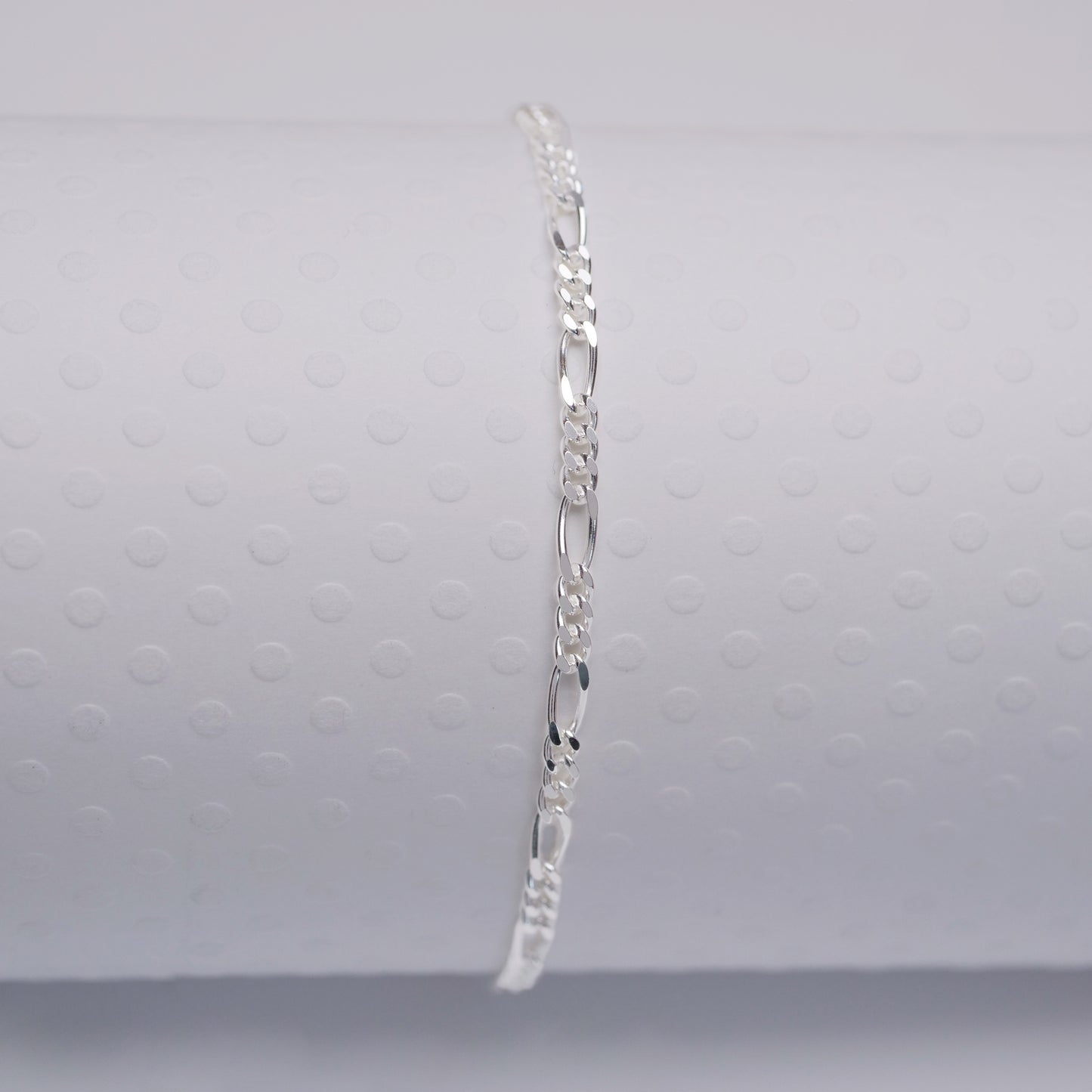 Dainty Figaro - Sterling Silver Anklet - ANK06 SS