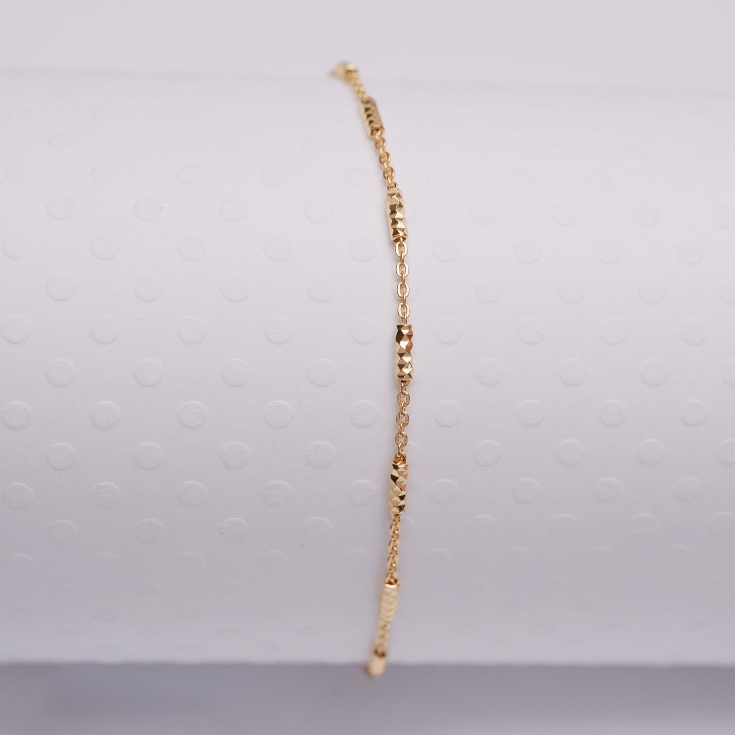Sparkle - Gold Vermeil Anklet - ANK08 GV