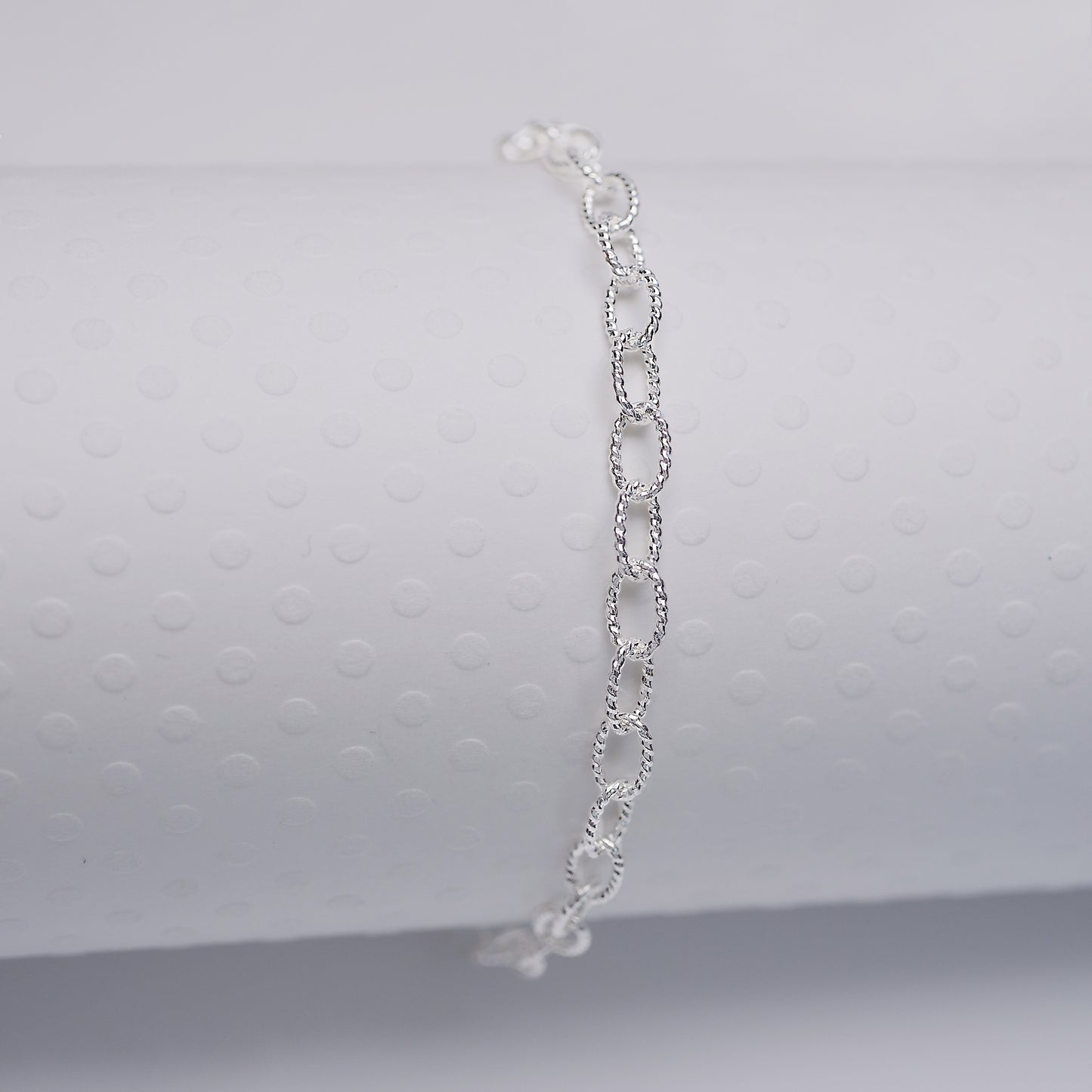 Rolo - Sterling Silver Anklet - ANK16