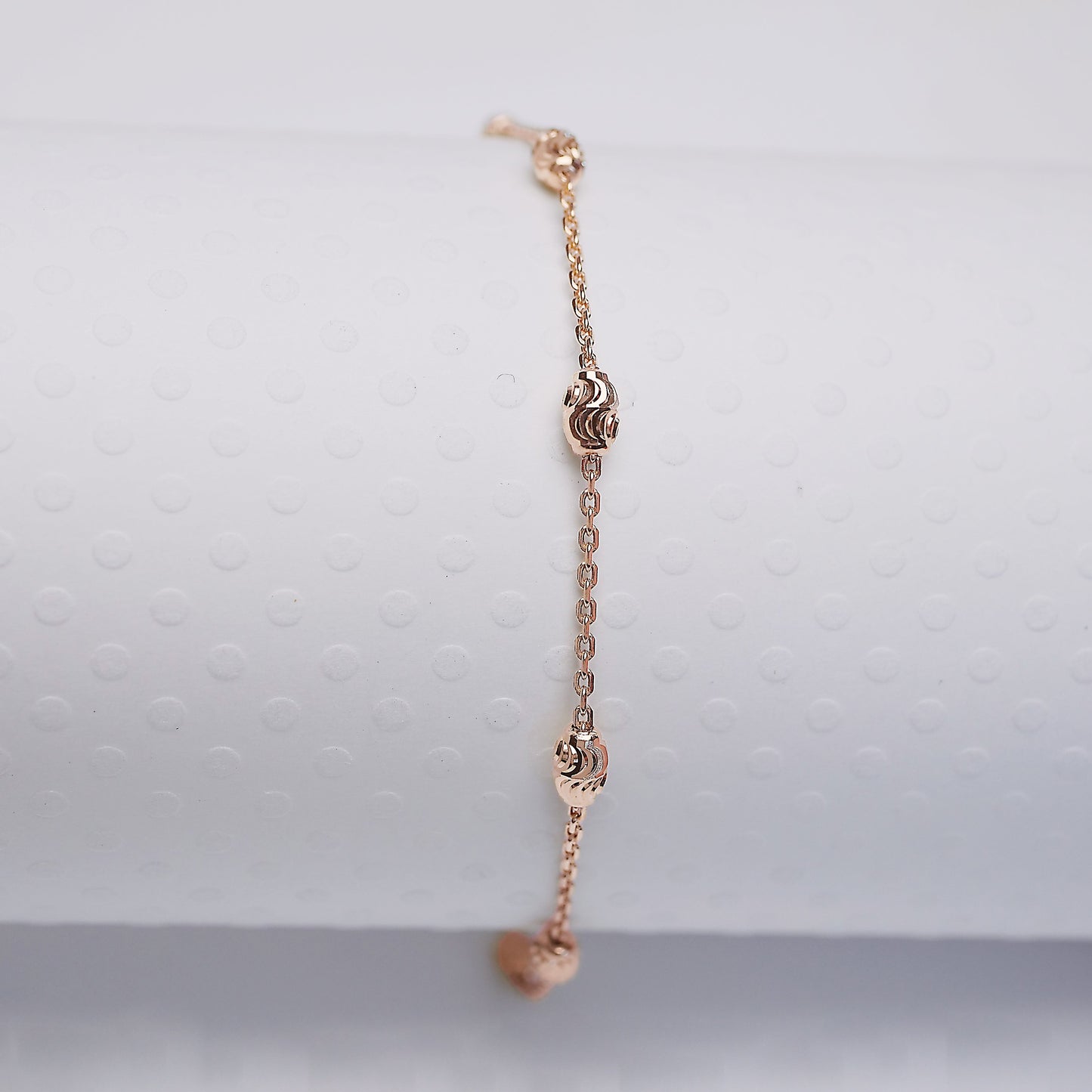 Sparkle Satellite - Gold Vermeil Anklet - ANK25 GV