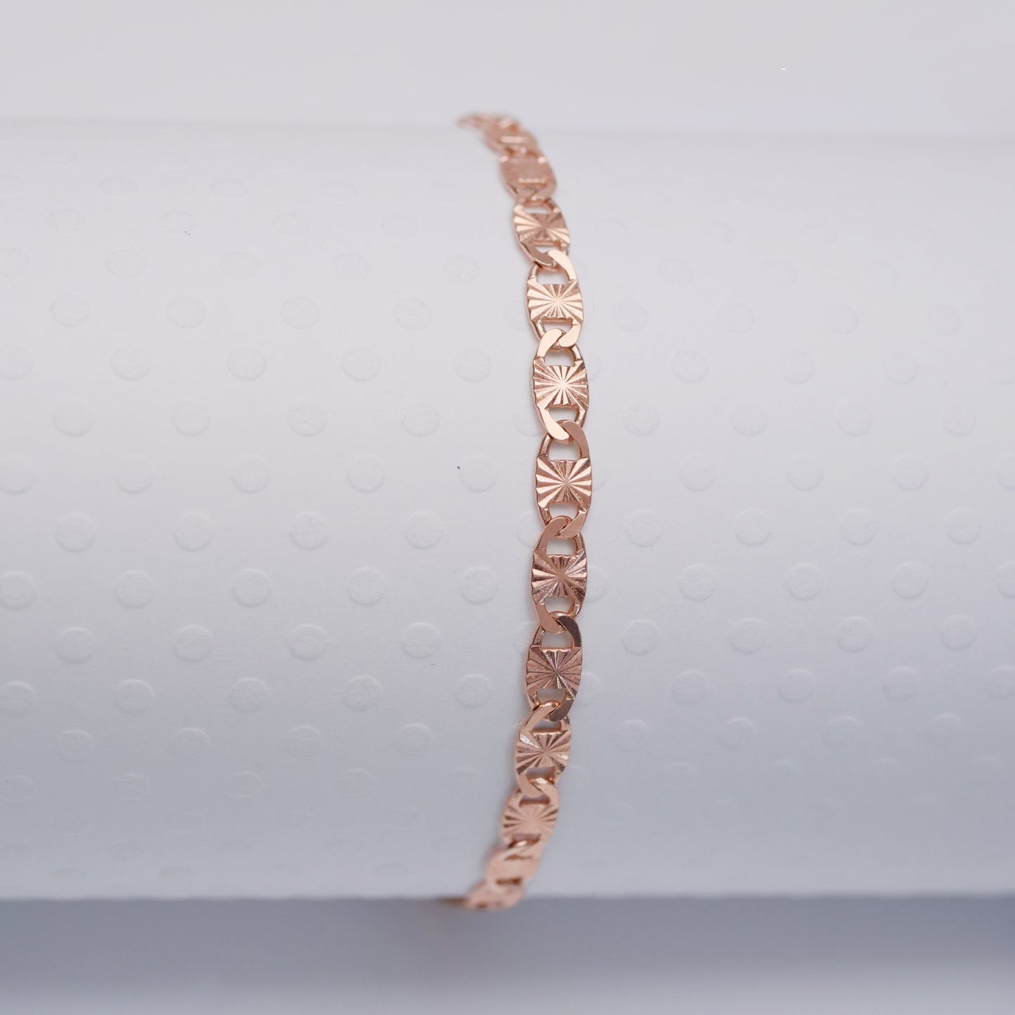 Starburst - Rose Gold Vermeil Anklet - ANK15 RG