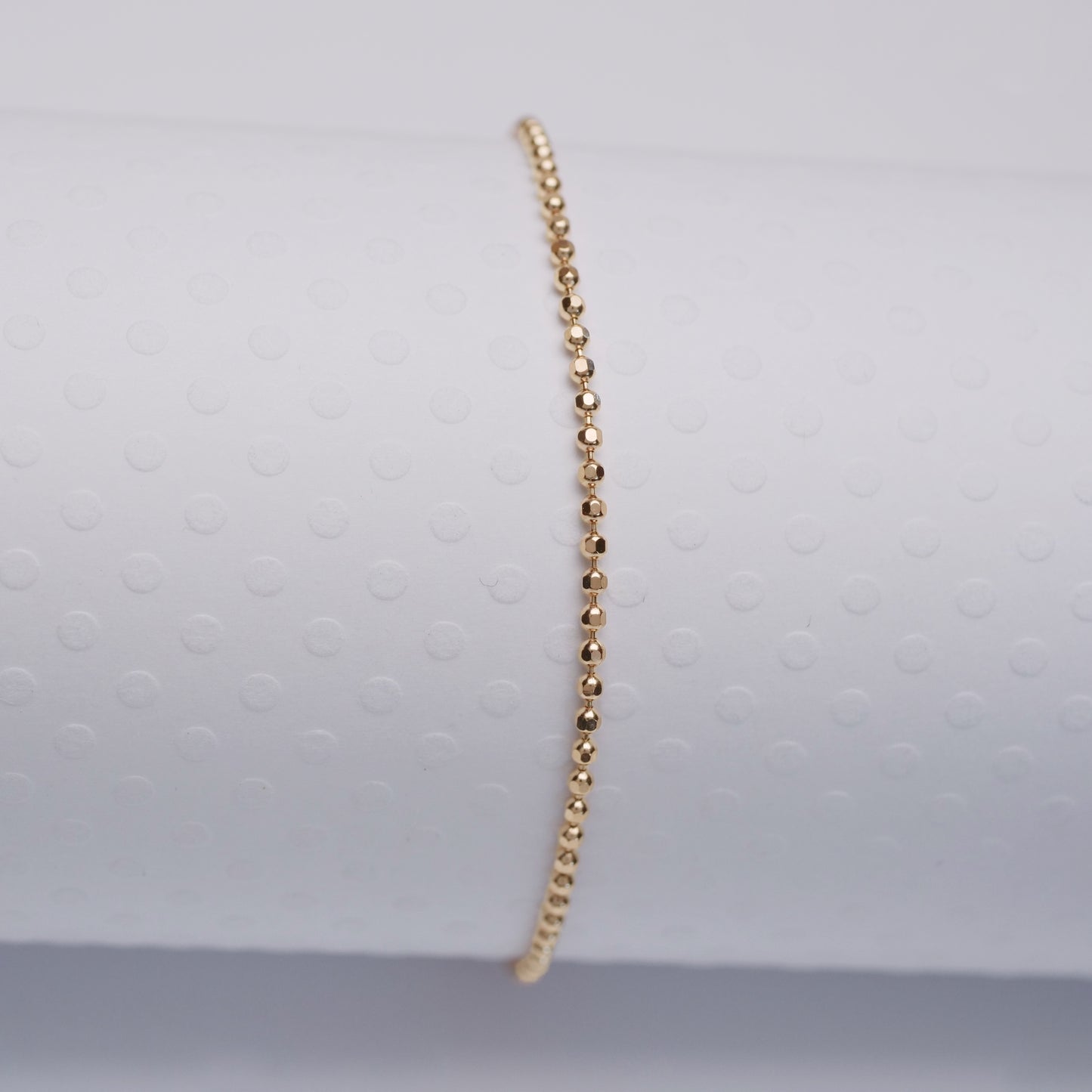 Sparkling Dots - Gold Vermeil Anklet - ANK19 GV