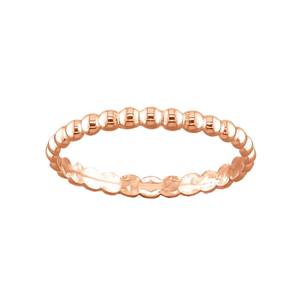 Bead - Rose Gold Filled Thumb Ring - TH41 RG
