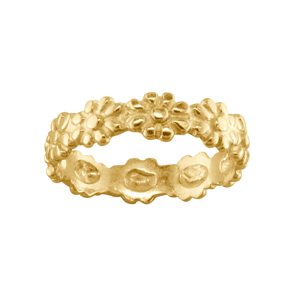 Daisy - Gold Vermeil Thumb Ring - TH37 GV