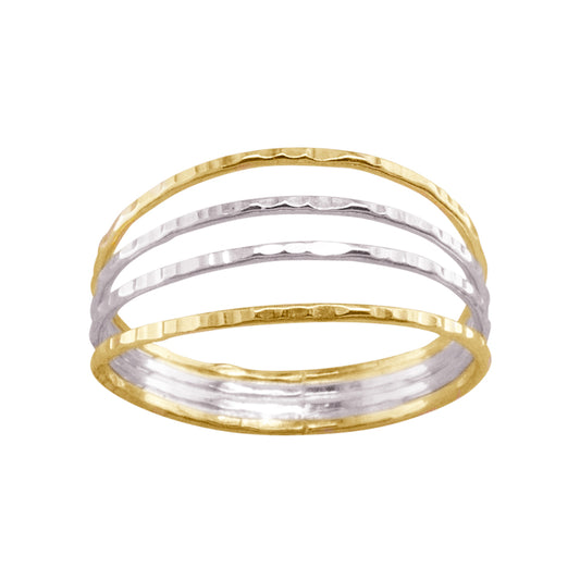 Four Wire - Two Tone Toe Ring - TR10 MX