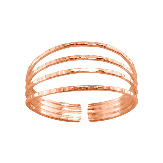 Four Wire - Rose Gold Adjustable Toe Ring - TRA10 RG