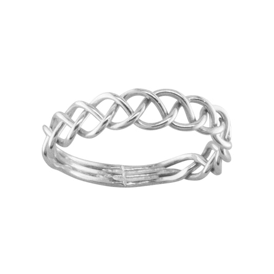 Free Form - Sterling Silver Toe Ring - TR11 SS