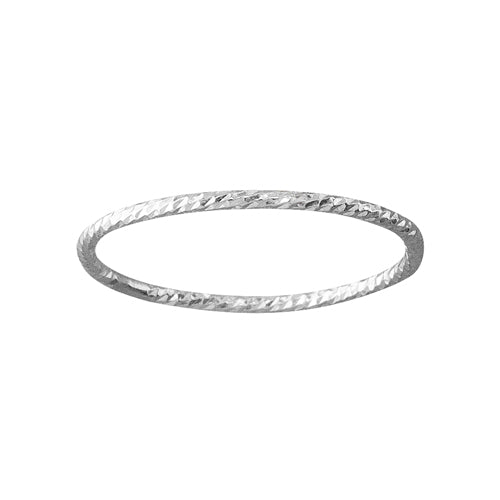 Glitter - Sterling Silver Thumb Ring - TH31 SS