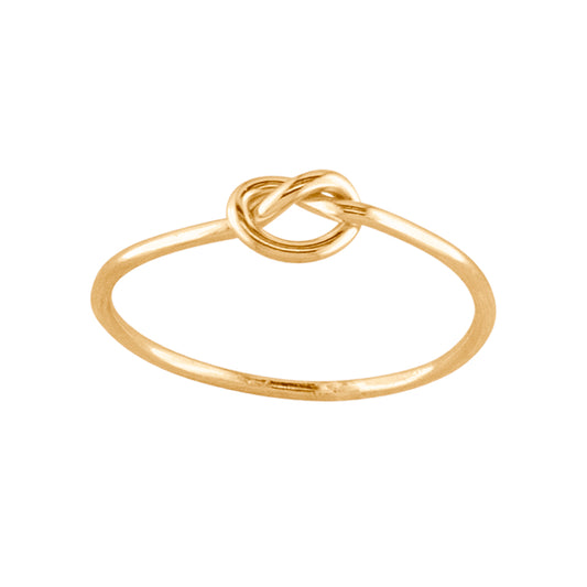 Knot - Gold Filled Thumb Ring - TH35 GF