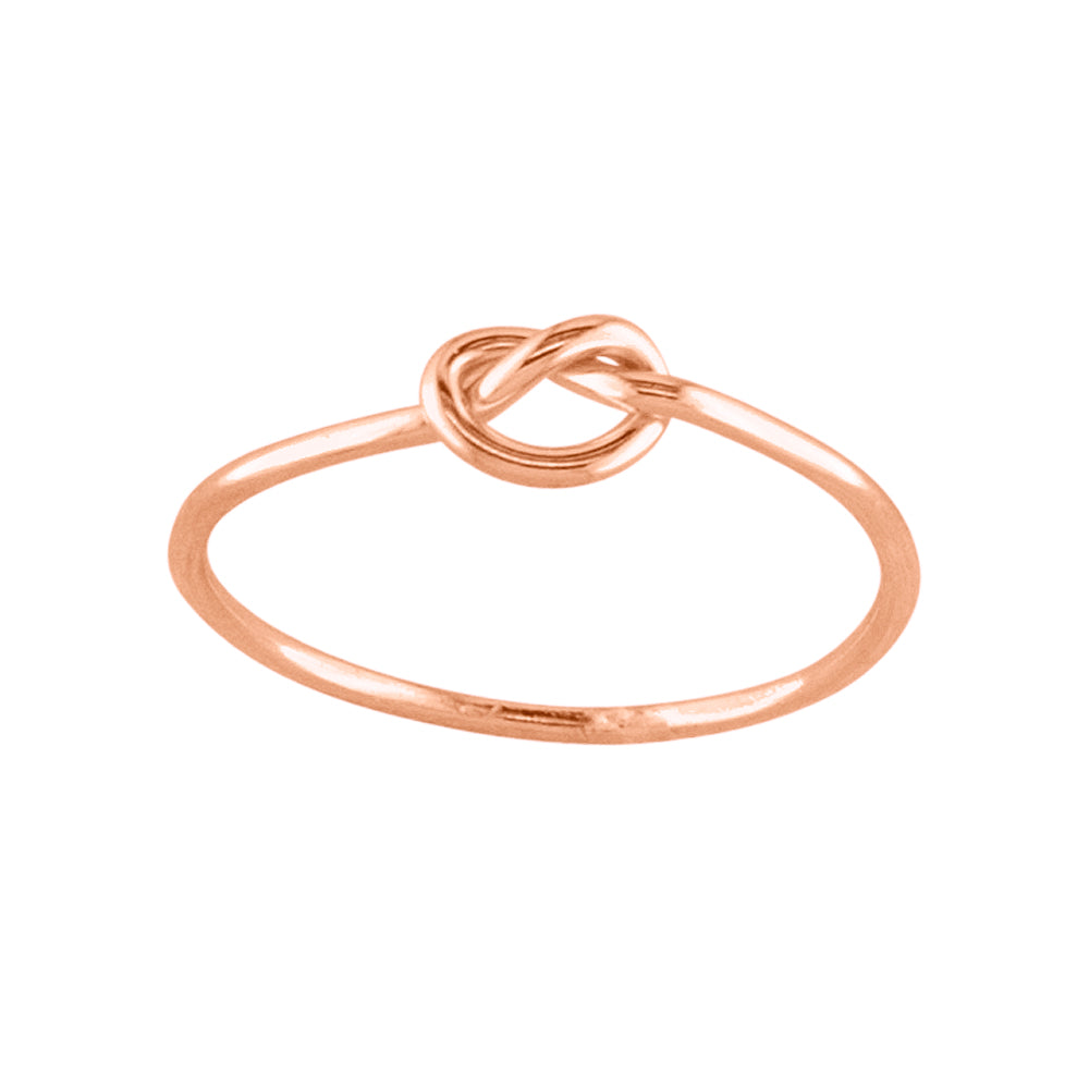 Knot - Rose Gold Filled Toe Ring - TR35 RG