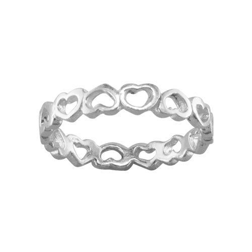 Sweethearts - Sterling Silver Thumb Ring - TH07 SS