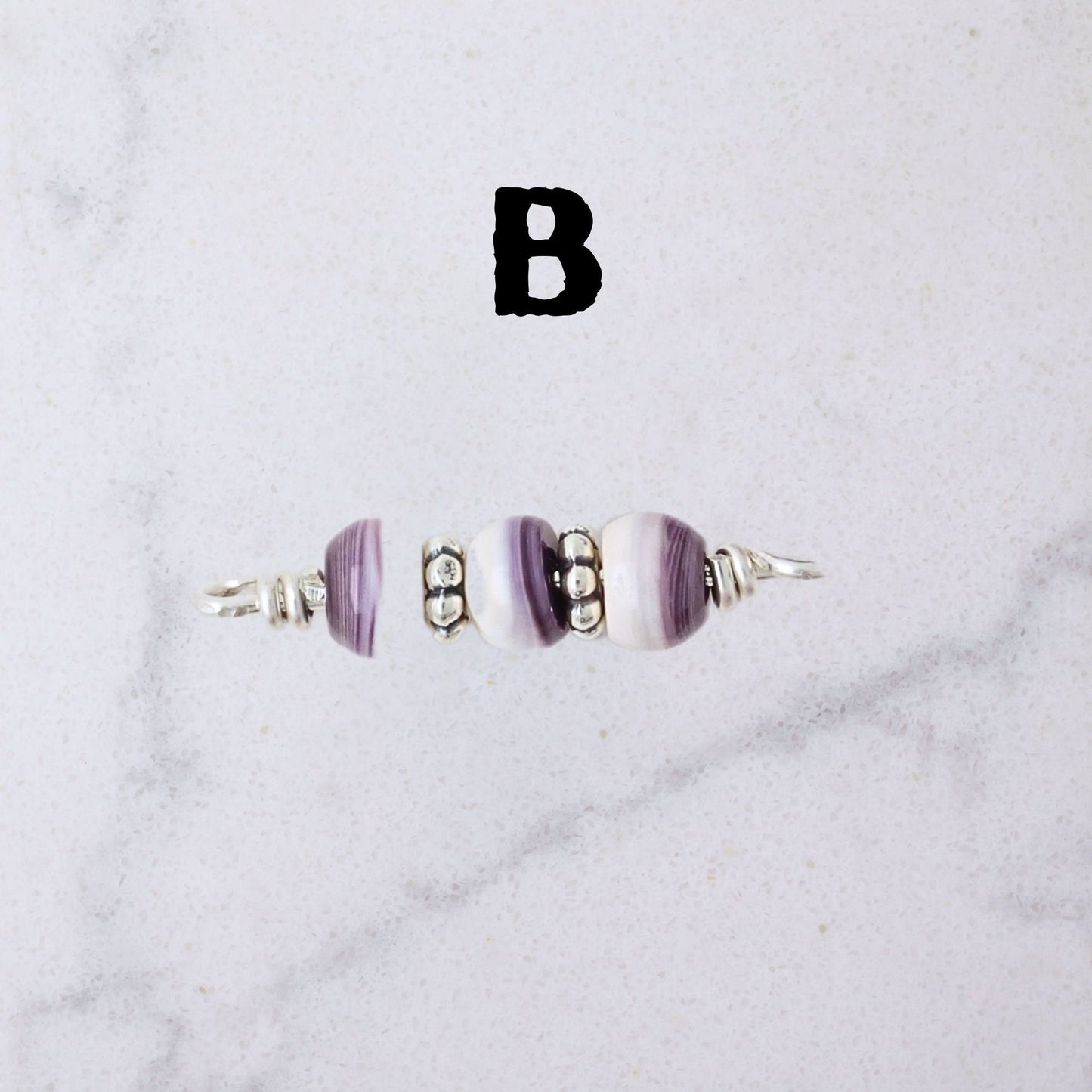 Wampum Shell RARE Permanent Jewelry Connector Charms