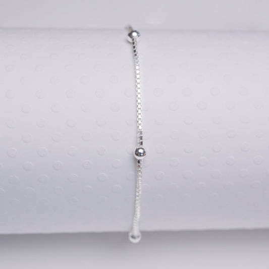 Satellite - Sterling Silver Anklet - ANK03 SS