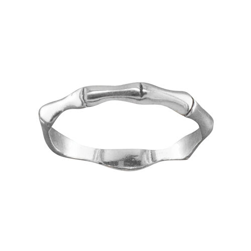 Bamboo - Sterling Silver Toe Ring - TR73 SS